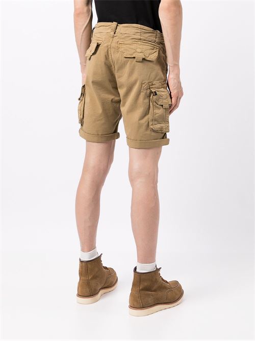 Pantalone cargo uomo Alpha Industries kaki con patch Alpha Industries | 17620313